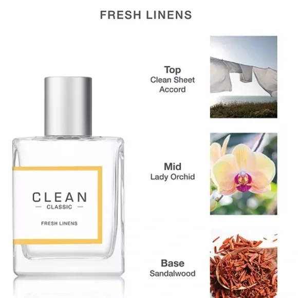 Clean-Classic Fresh Linens Eau de Parfum - Picture 3 of 5